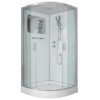Душевая кабина Niagara Premium NG-6001-01 (90х90х210) низкий поддон(16 см),стекло прозрачное,4 места