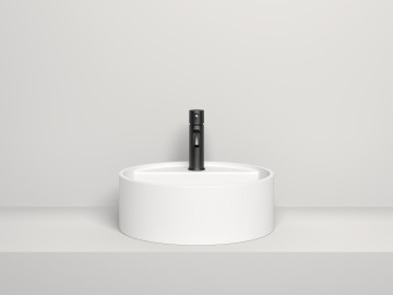 Раковина накладная ARMONIA TOP 02 покраска по RAL полностью 450х450х160 S-Sense Глянцевое