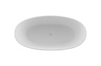 Ванна из искусственного камня Vincea VBT-4S06-1800MW, 1800*800*560, белый мат., слив-перелив в комплекте