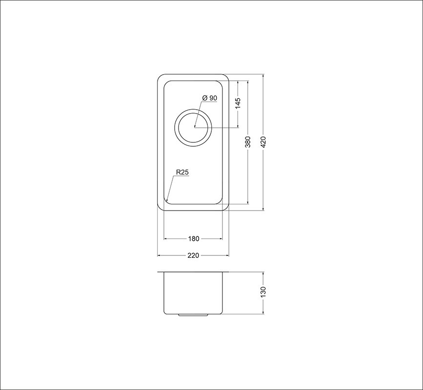 Мойка Oulin OL-0361