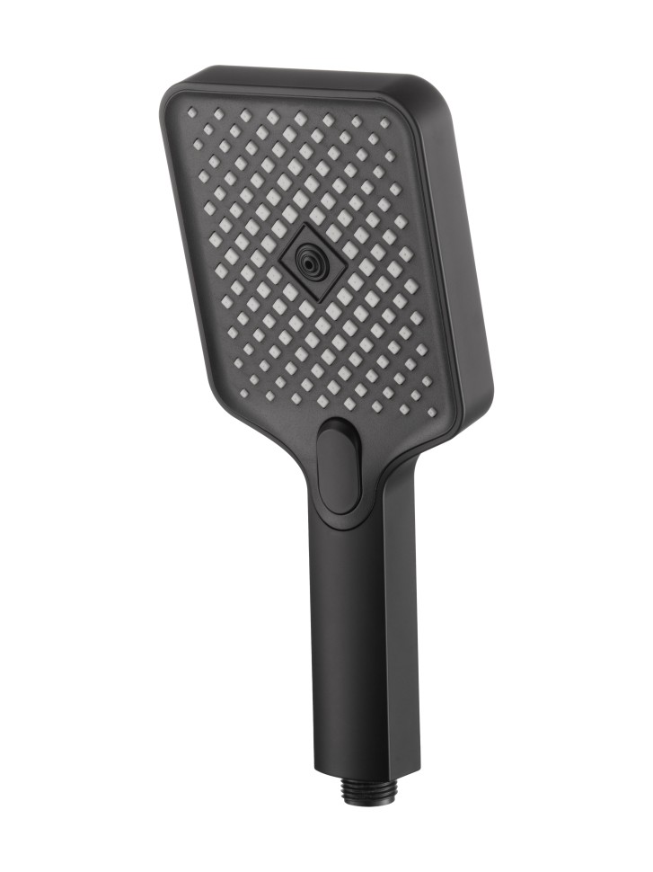 Душевая насадка 3 режима, черный матовый OSGARD ENDI 9022