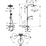 Душевая система Hansgrohe Croma Select S хром (26791000)