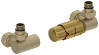 Автоматический терморегулятор 3D правый (G 1/2&quot; НР х G 3/4&quot; НГ)