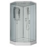 Душевая кабина Niagara Premium NG-6001-01D (90х90х220) низкий поддон(16 см),стекло прозрачное,4 места