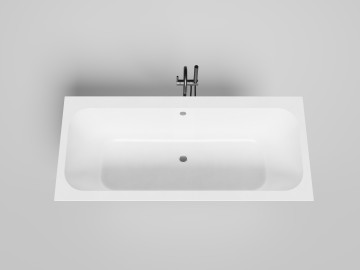 Ванна встраиваемая ORLANDA AXIS 180x80 S-Sense Глянцевое