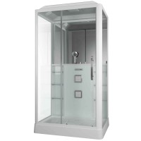 Душевая кабина Grossman Alba GR127L (90x120x225) дверь раздвижная,3 места