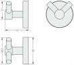 Вешалка настенная Виктория