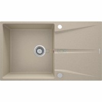 Гранитная мойка, 1-чаша с осушкой