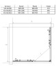Душевой уголок Slim 8mm VSS-6SL9010CLB, 1000*900, черный, стекло прозрачное