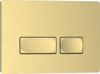 Кнопка смыва IBERICA BLANCA ESTI-R ABS-пластик, золото матовое (IB.B021.005.000)