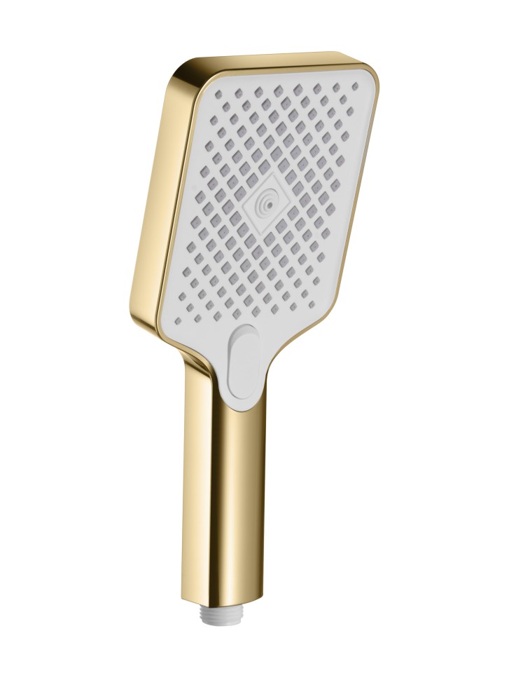 Душевая насадка 3 режима, полированное золото OSGARD ENDI 9010
