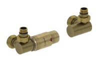 Автоматический терморегулятор 3D левый (G 1/2&quot; НР х G 3/4&quot; НГ)