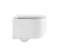Унитаз подвесной Evo VT1-64ST Tornado, цвет белый, ультратонкое сиденье soft-close
