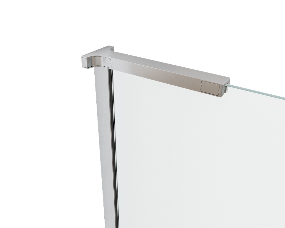 Душевая перегородка Walk-In VSW-7HA800CLB, 800*2000, черный матовый, стекло прозрачное