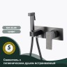 Смеситель Splenka встраиваемый с гигиеническим душем S01.52.09 Графит