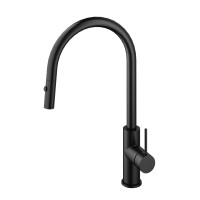 Смеситель для кухни City VKF-2C1MB, черный