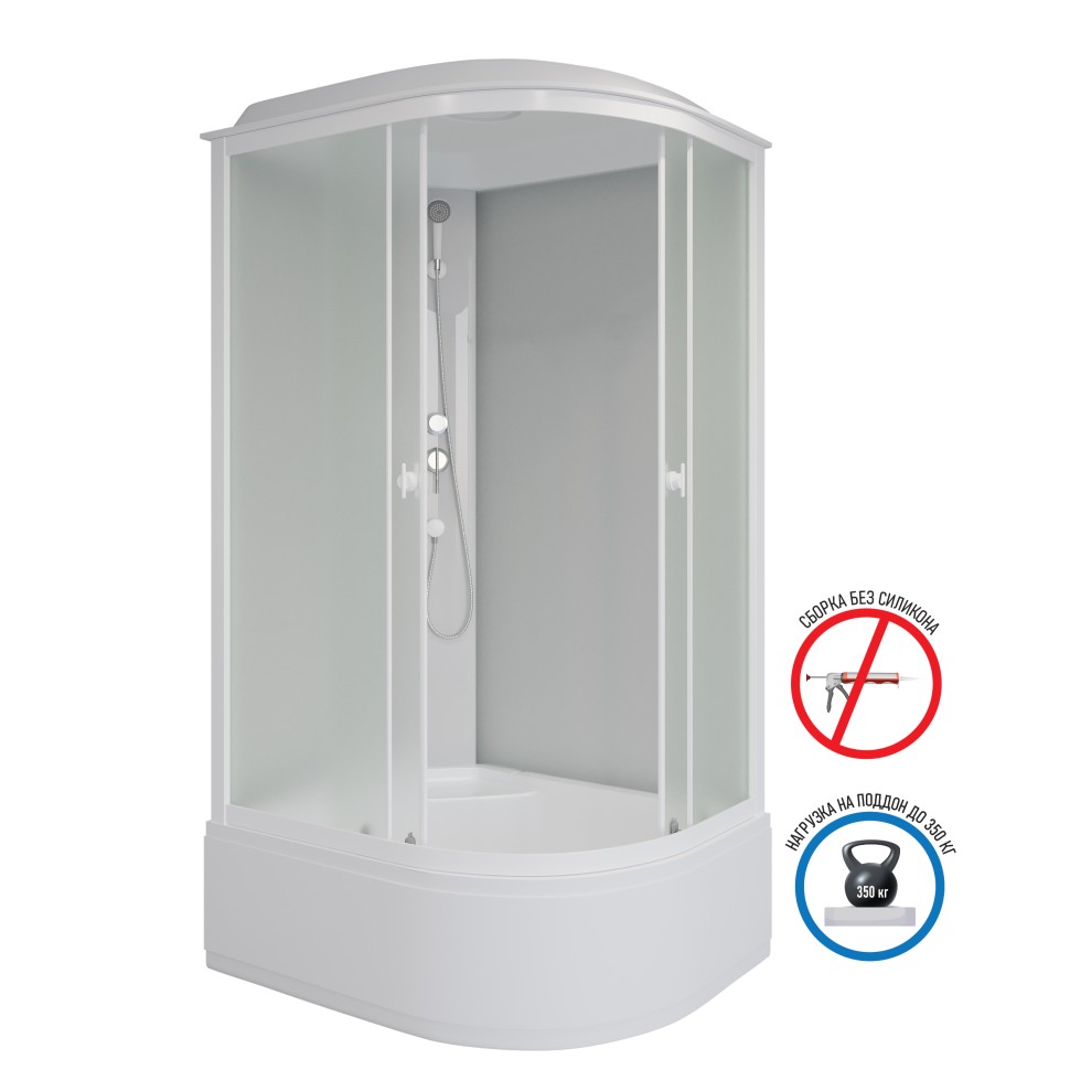 Душевая кабина Niagara Promo P90/70/40L/MT (90х70х215) 4 места