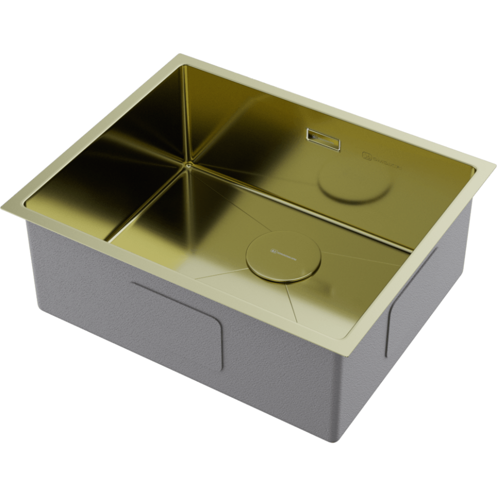 Кухонная мойка Omoikiri Taki 54-U/IF-LG нерж. сталь/светлое золото