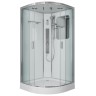 Душевая кабина Niagara Premium NG-6001-01G (90х90х210) низкий поддон(16 см),стекло прозрачное,4 места