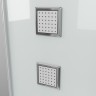 Душевая кабина Grossman Alba GR127R (90x120x225) дверь раздвижная,3 места