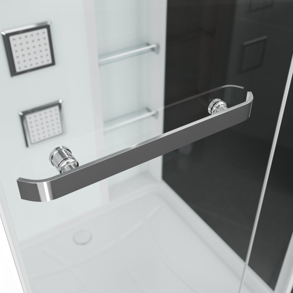 Душевая кабина Grossman Alba GR127R (90x120x225) дверь раздвижная,3 места