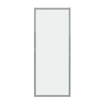 Боковая стенка Grossman Style 200.K33.05.100.10.00 (100х195) хром,стекло прозрачное, 1 место
