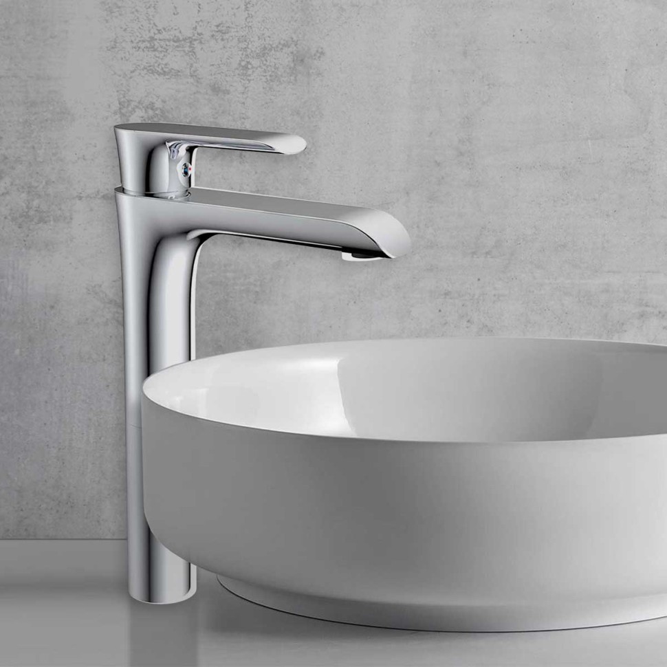 Смеситель для раковины Эссе (Esse) VBF-1E2CH однорычажный, хром