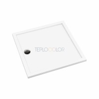 Акриловый душевой поддон, квадратный, 80 cm