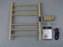 Полотенцесушитель электрический ABBER Standard AH4606G золото матовое
