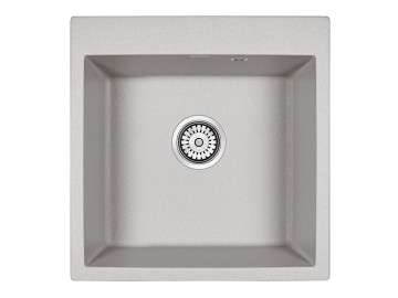 Мойка KANTE 50, IT-GRANIT, PM105152-GR , серый, 510х520, Paulmark