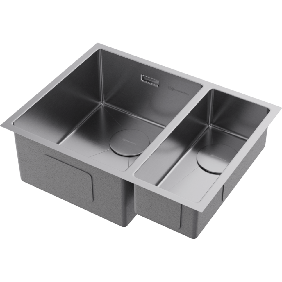 Кухонная мойка Omoikiri Taki 58-2-U/IF-L-IN нерж. сталь/нержавеющая сталь