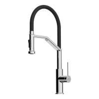 Смеситель для кухни Omoikiri Makkari 2 Plus-SB-C-BL латунь/хром/черный