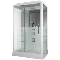 Душевая кабина Grossman Alba GR128L (90x135x225) дверь разджвижная,3 места