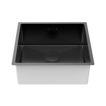 Мойка нерж. сталь NEXT 48 UNI, PM214844-MBN, матовый черный, 480х440мм, Paulmark 1,2мм