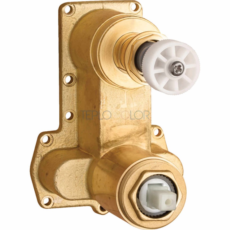 Корпус BOXa скрытого монтажа, смешивающего, с переключателем для душа