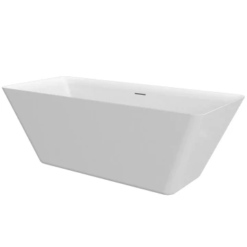 Ванна AQUAme акриловая отдельностоящая AQM3502GW