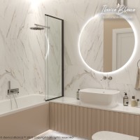 Шторка для ванны IBERICA BLANCA Mod.801 Slide Open раздвижная прозрачное стекло/черный 90х150см (IB801.SB.150.90)