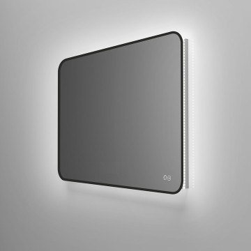 Зеркало LED VLM-3VC100B-2 1000х800 c сенсорным выключателем и диммером, антизапотевание