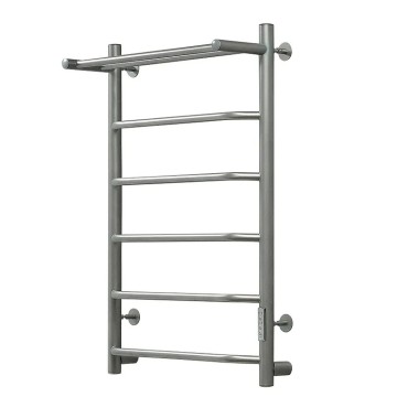 Полотенцесушитель электрический Оттимо Трапэцио 1150080STR6EP 50*80 диммер R, с полкой, сатин