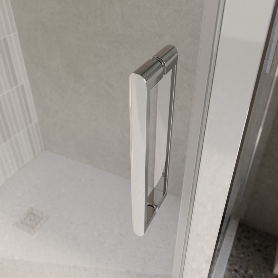 Душевой уголок BelBagno LUCE-AH-1-150/90-C-Cr