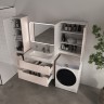 Тумба подвесная STYLE LINE "Марелла 90" (2 ящ.) Люкс Плюс антискрейтч карамель под раковину Марелла Люкс 900х400