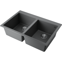 Кухонная мойка Omoikiri Bosen 80-2-PL Tetogranit/платина