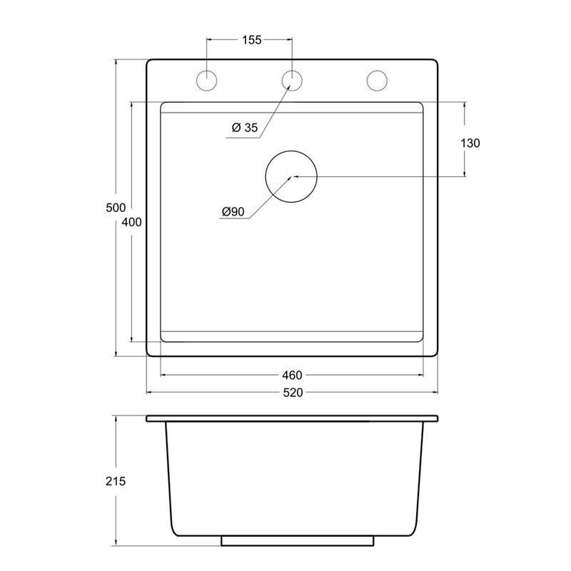 Мойка EMAR EMQ-1520.Q EMQ-1520.Q Агат