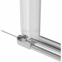 Компонент, соединяющий двери со стенкой walk-in - в нишу