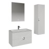 Тумба подвесная "ЛУКСОР-70 см" с 2-я ящ. белая матовая (ум. Блисс-70 см.)