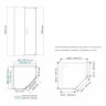 Визе (Wiese) 84P11 Душевой уголок