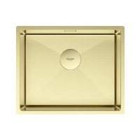 Мойка нерж. сталь NEXT 54 UNI, PM215444-LG, светлое золото, 540х440мм, Paulmark 1,2мм