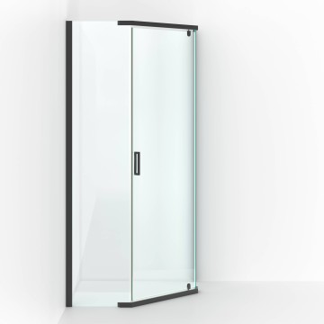 Душевой уголок BERGES SOLO T Black 900х900