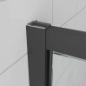 Душевой угол Veconi Ottimo P30SP B, 800х1000х1900 черный матовый, стекло матовое