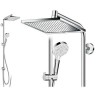 Душевая система Hansgrohe Crometta E 240 1jet Showerpipe Reno EcoSmart 27289000 хром